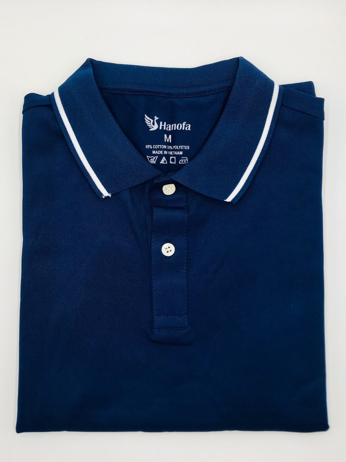 Áo Polo nam màu xanh than size L