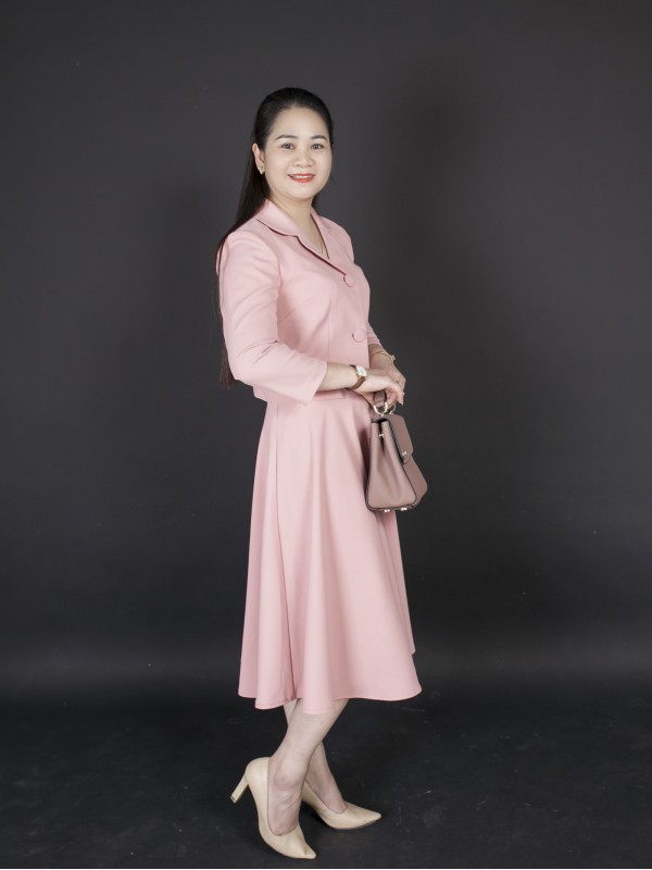 Sest vest màu Hồng Size M