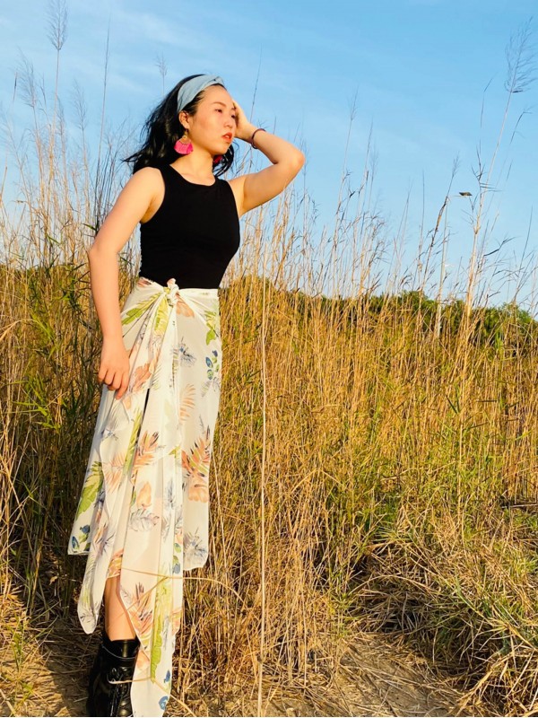 Khăn choàng Trắng 618