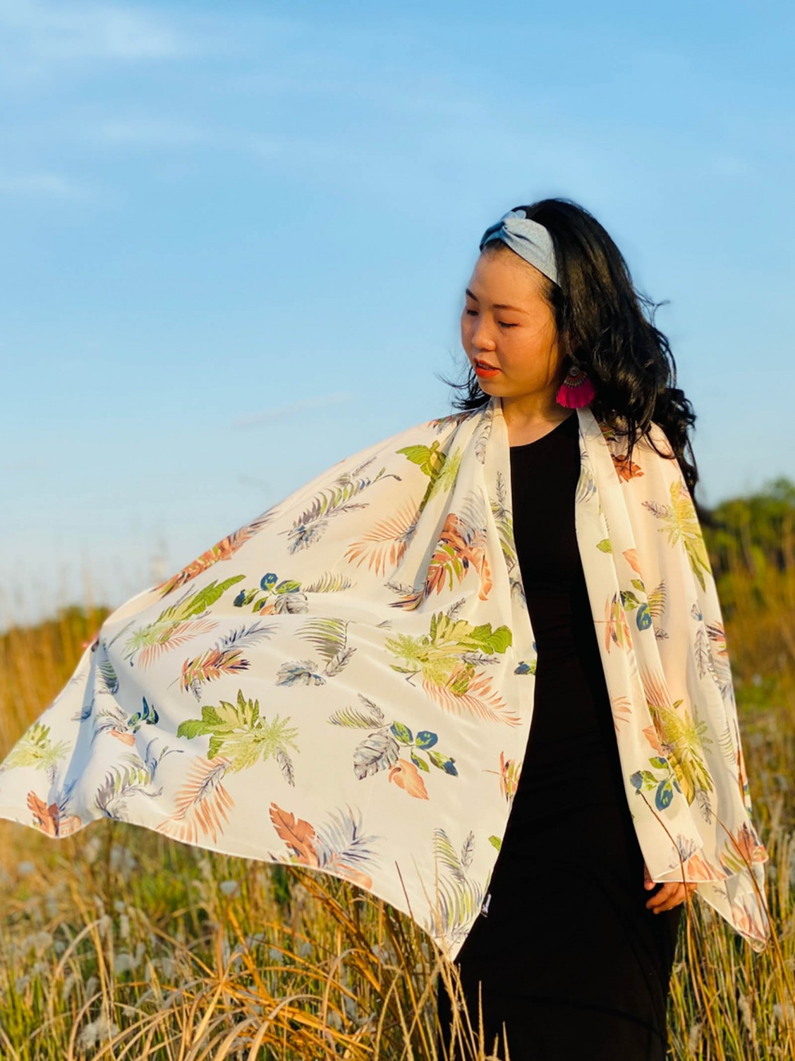 Khăn choàng Đỏ 918