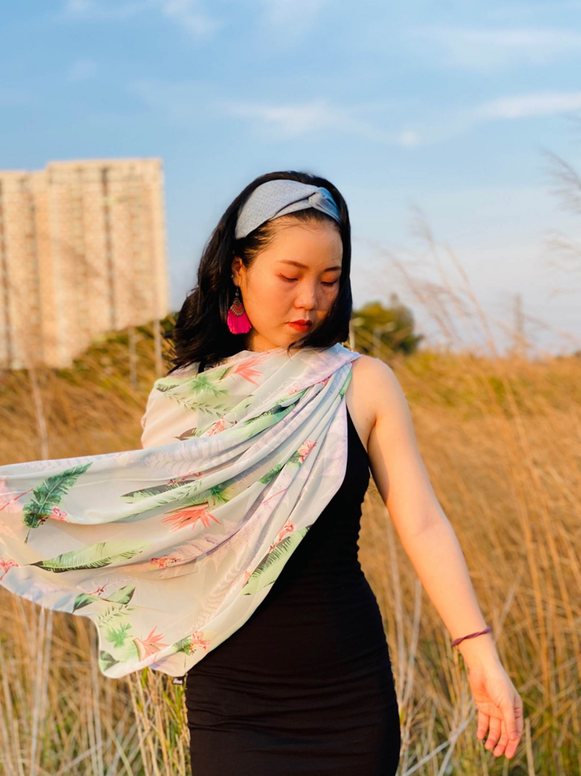 Khăn choàng Đỏ 918