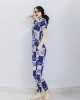 Bộ Pijama ngắn tay Xanh S