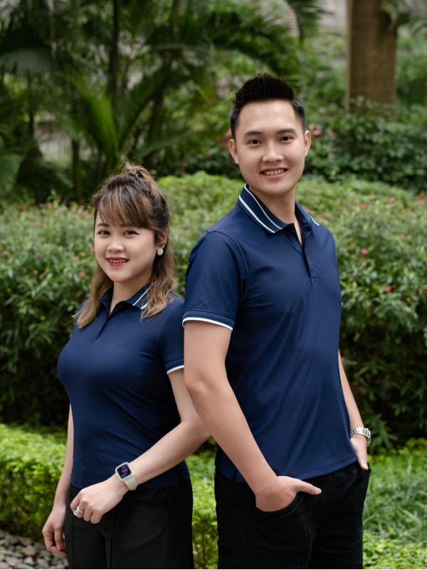 Áo Polo nam Coolmax Navy XL