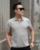 Áo Polo nam Pique Ghi M
