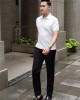 Áo Polo nam Pique Trắng M