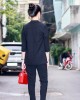 Áo Vest Blazer tay lỡ Đen M