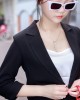 Áo Vest Blazer tay lỡ Đen M