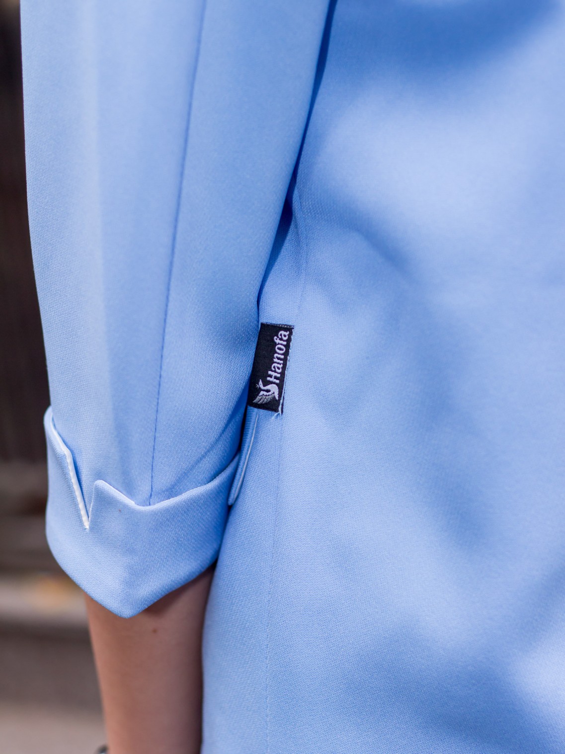 Áo Vest Blazer tay lỡ Xanh môn lợt M