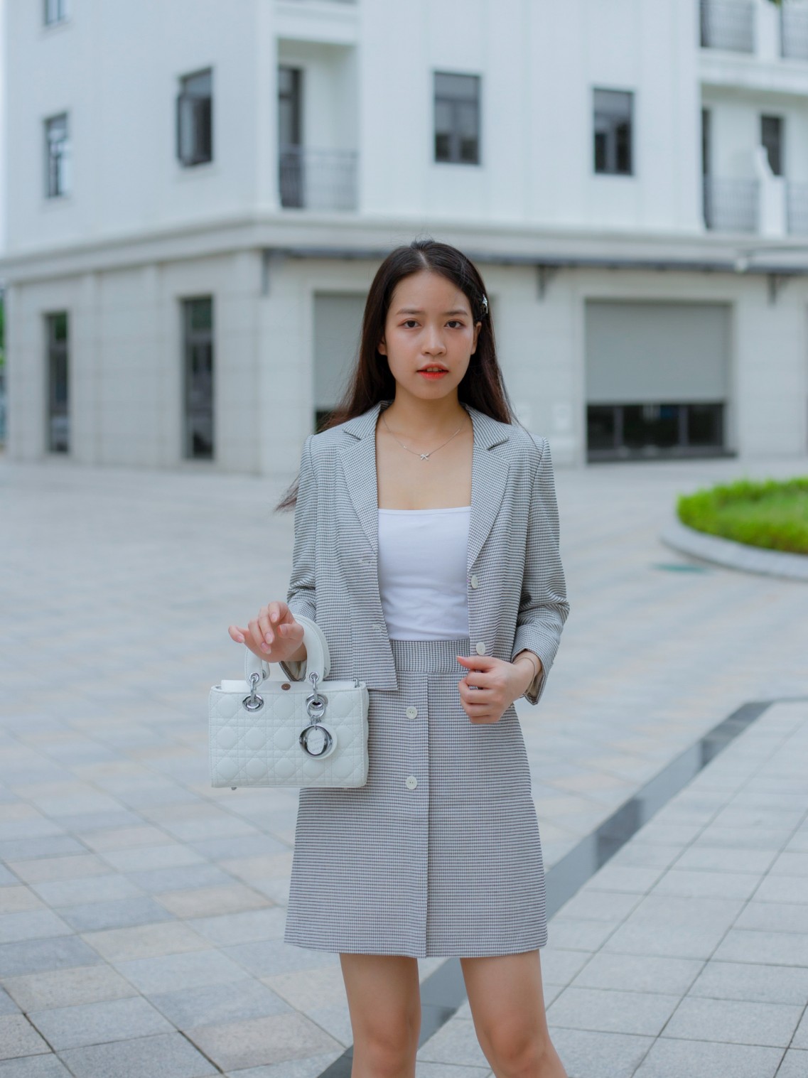 Áo Vest Limen Sọc Trắng M