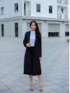 Áo Khoác dạ Limen Nữ Đen S