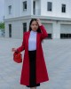 Áo Khoác dạ Limen Nữ Đỏ M