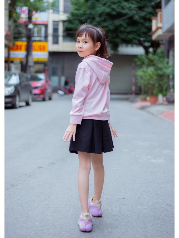 Áo Hoodie in chữ YEAH Hồng 100