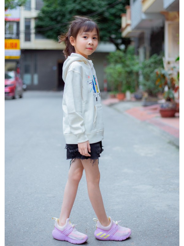 Áo Hoodie in chữ YEAH Vàng 100