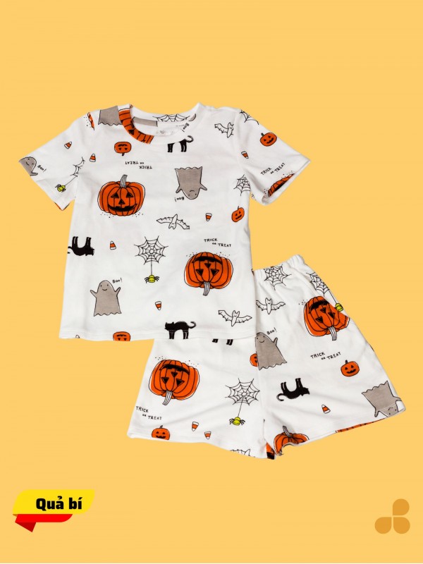 Bộ đồ trẻ em quả bí Size 90