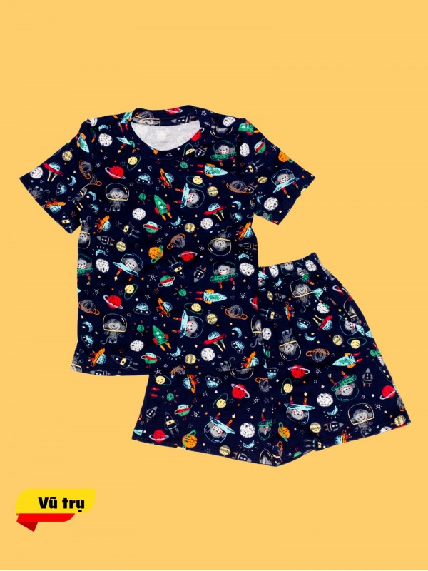 Bộ đồ trẻ em trái đất Size 100