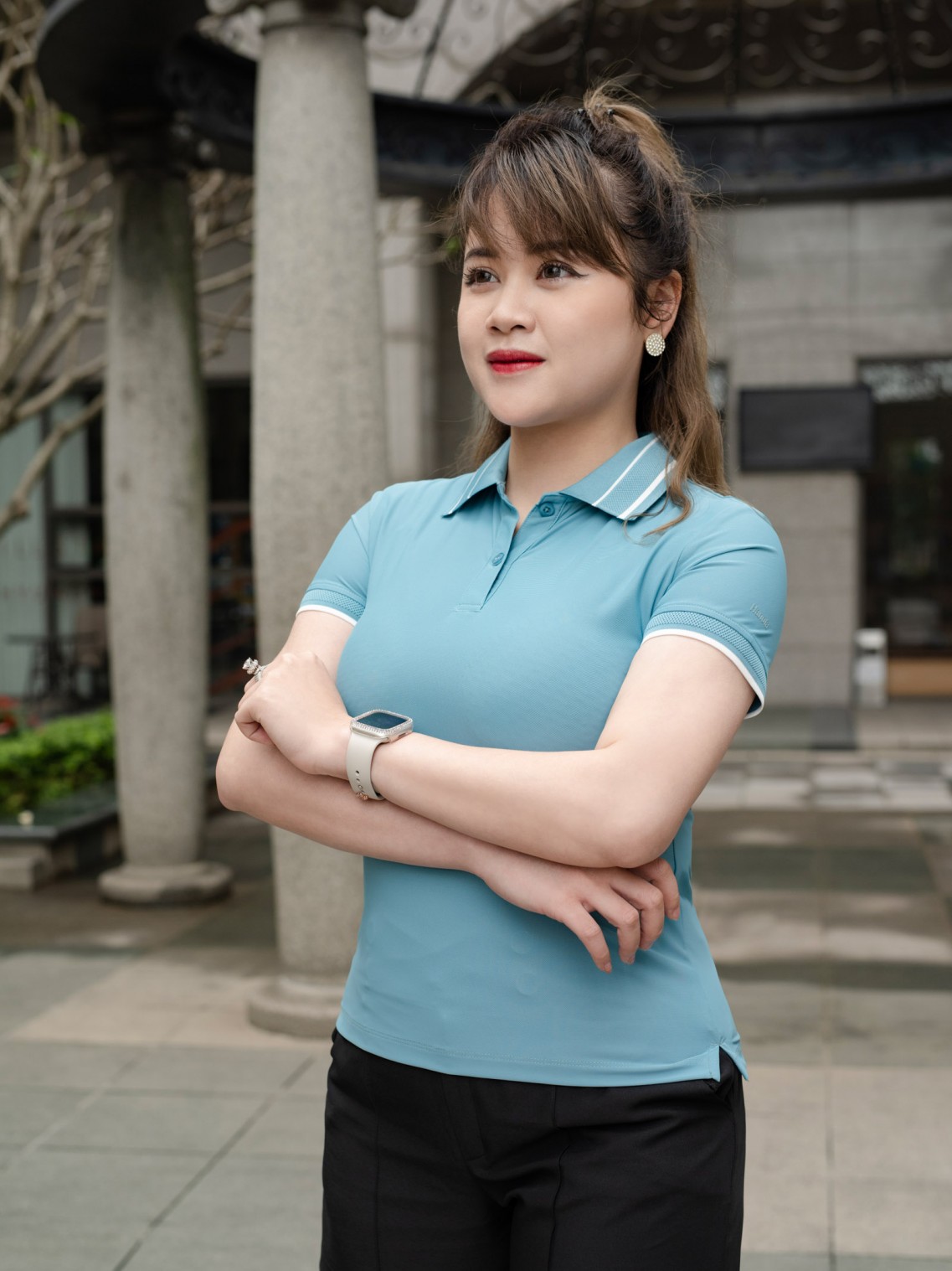 Áo Polo Nữ Coolmax Phi yến L