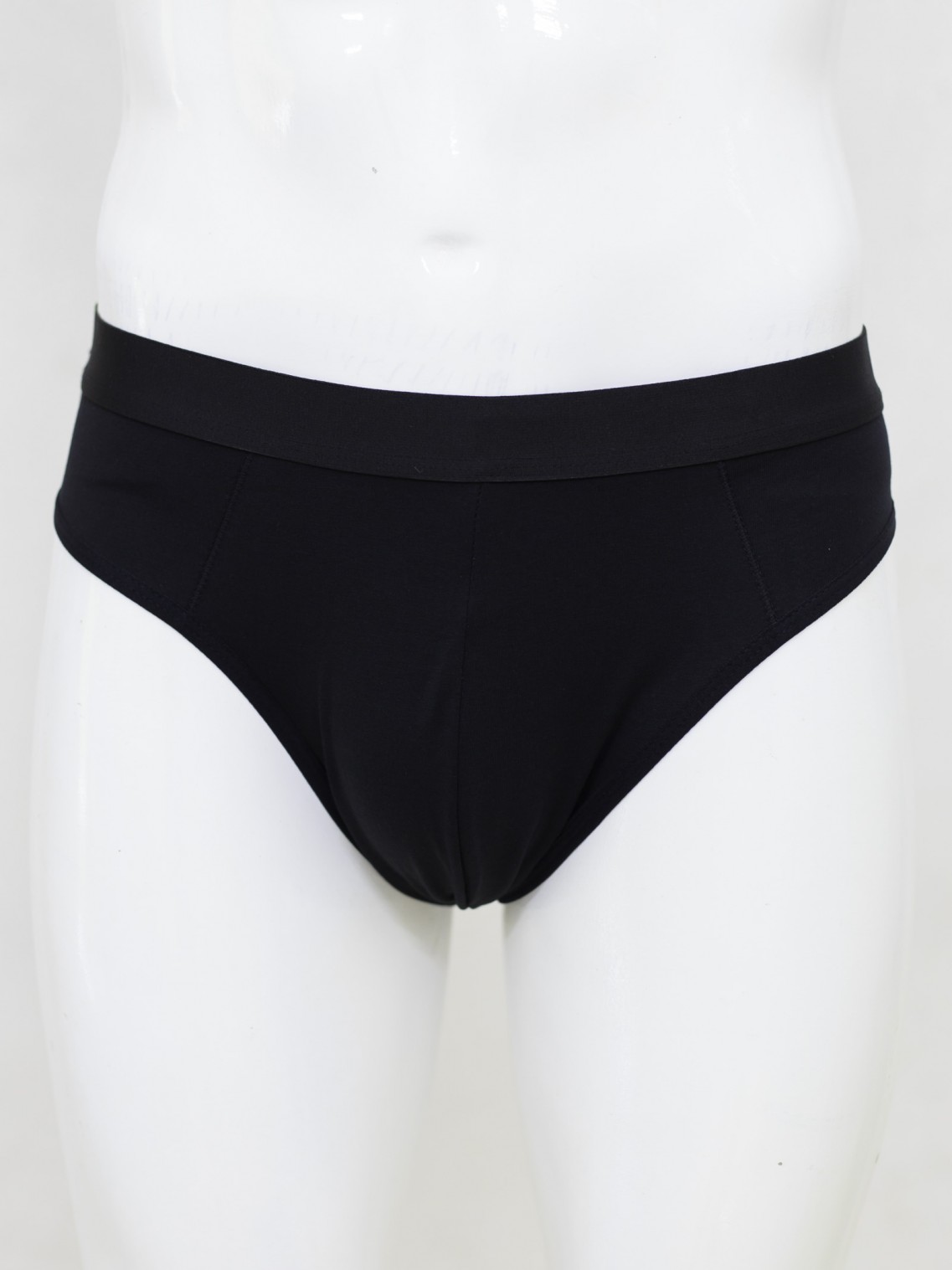 Quần lót nam Brief Cotton Đen XL