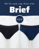 Quần lót nam Brief Cotton Xanh Đen L