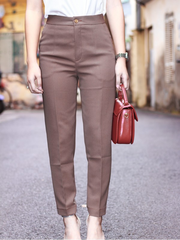 Quần Âu Nâu cafe S