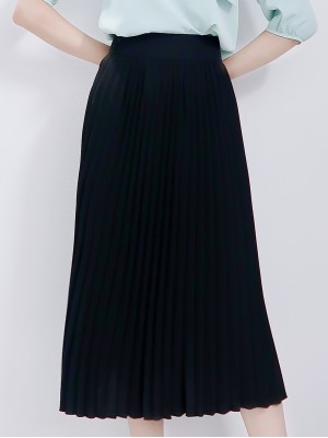 Chân váy Xếp ly Đen M