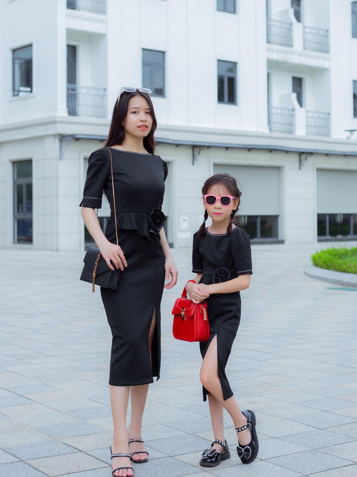 Váy peplum Body Đen XL