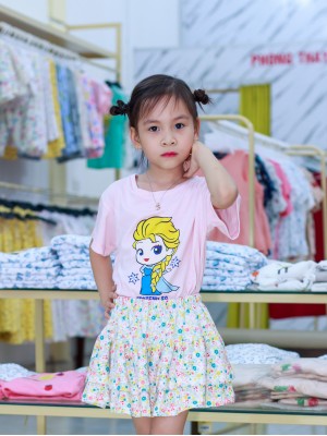 Quần váy xòe Hoa nhí 120